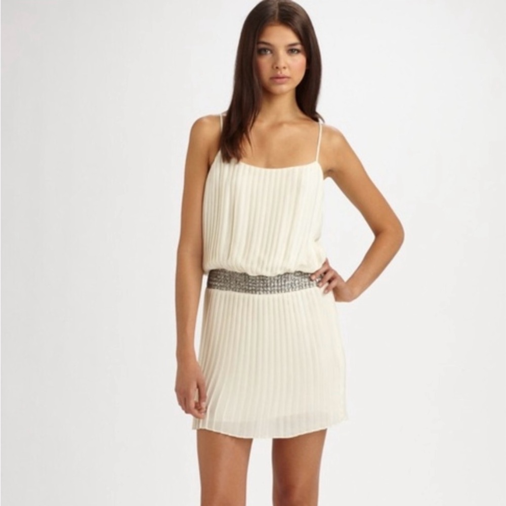 P A R K E R : Pleated Shockwave Cami Dress